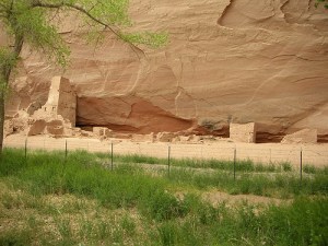 pueblo in canyon de chelly