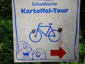 Kartoffel-Tour route sign.JPG