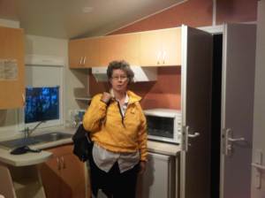 Boog as rubber duck in FEMA trailer.jpg